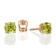 Ohrstecker mit Chrysolith Bild 1