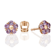 Ohrstecker mit Amethysten Bild 1