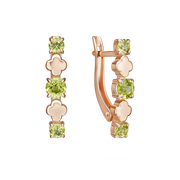 Ohrhänger mit Chrysolithen Bild 1