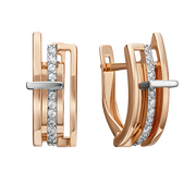 Ohrhänger mit Zirkonia Bild 1