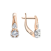 Ohrhänger mit Zirkonia Bild 1