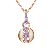 Anhänger mit Amethysten Bild 1