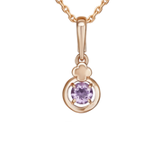 Anhänger mit Amethyst Bild 1