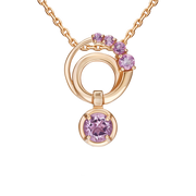 Anhänger mit Amethysten Bild 1