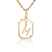 Buchstabenanhänger "H" Bild 1