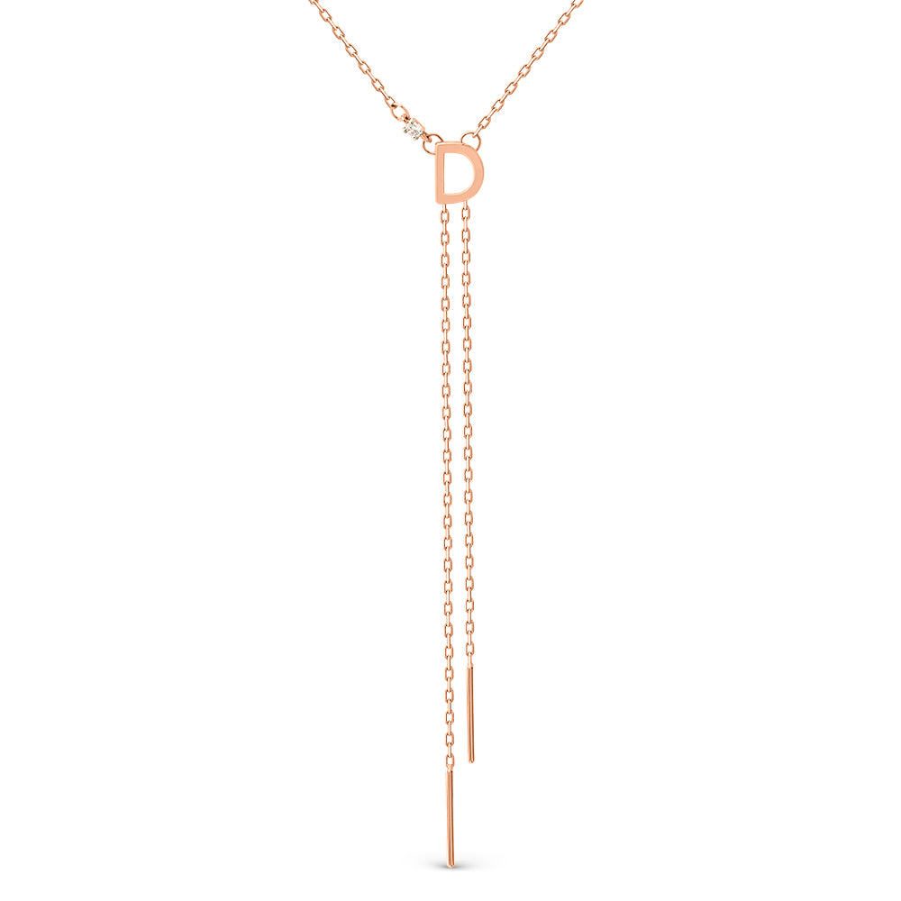 Collier mit Anhänger und Zirkonia Bild 1