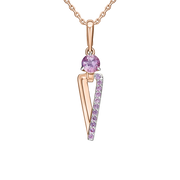 Anhänger mit Amethyst Bild 1