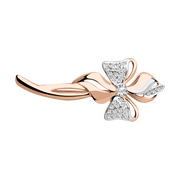 Brosche mit Zirkonia Bild 1