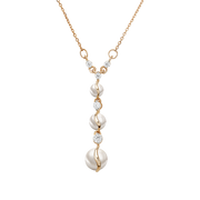 Collier mit Perlen Bild 1