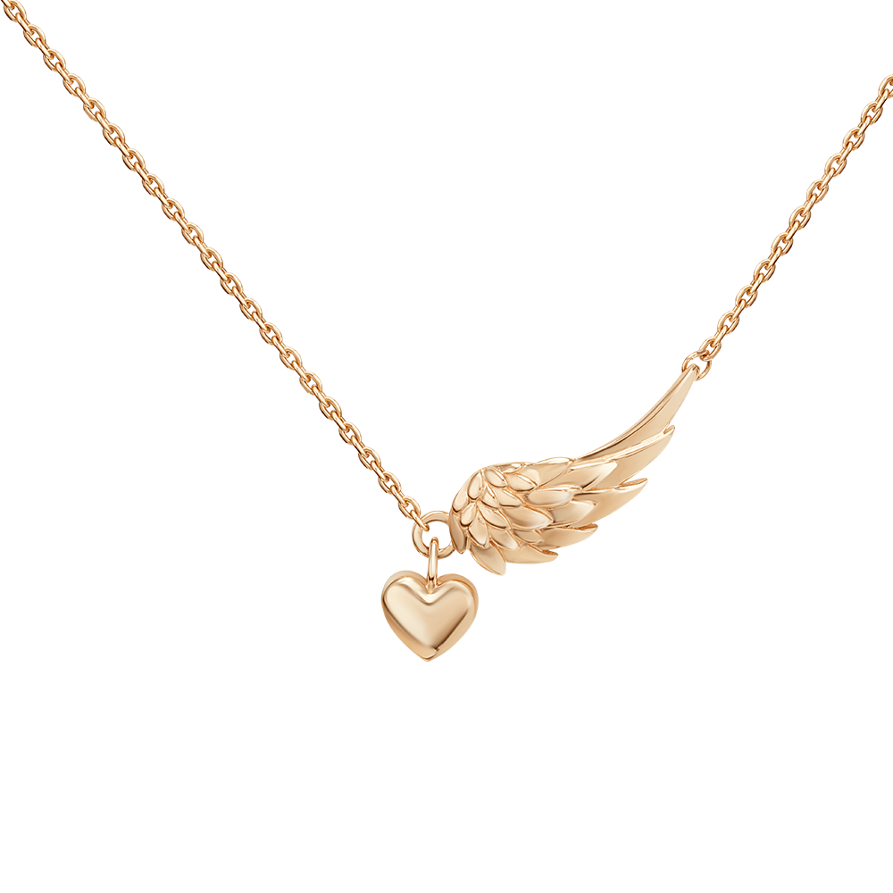 Collier „Flügel & Herz“ Bild 1
