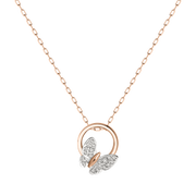 Collier mit Anhänger und Zirkonia Bild 1