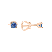 Ohrstecker mit Saphir Bild 1