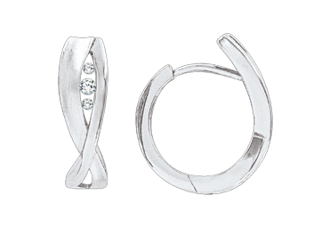Ohrhänger mit Zirkonia Bild 1