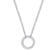 Collier mit Zirkonia Bild 1