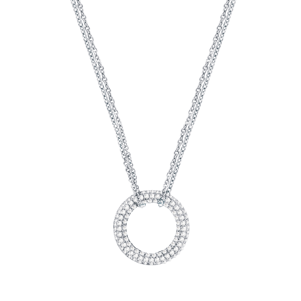 Collier mit Zirkonia Bild 1