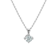 Collier mit Brillant Bild 1
