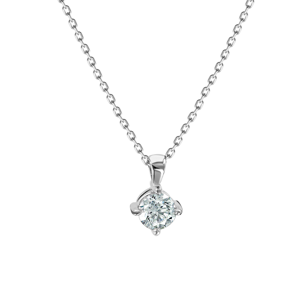 Collier mit Brillant Bild 1
