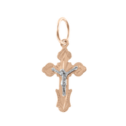 Anhänger Kreuz mit Gravur Bild 1