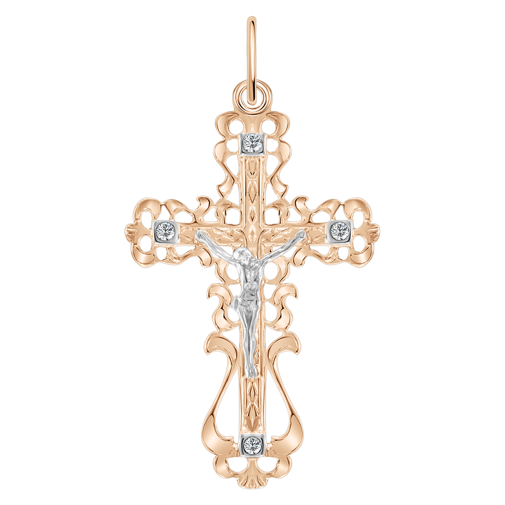 Anhänger Kreuz mit Gravur Bild 1