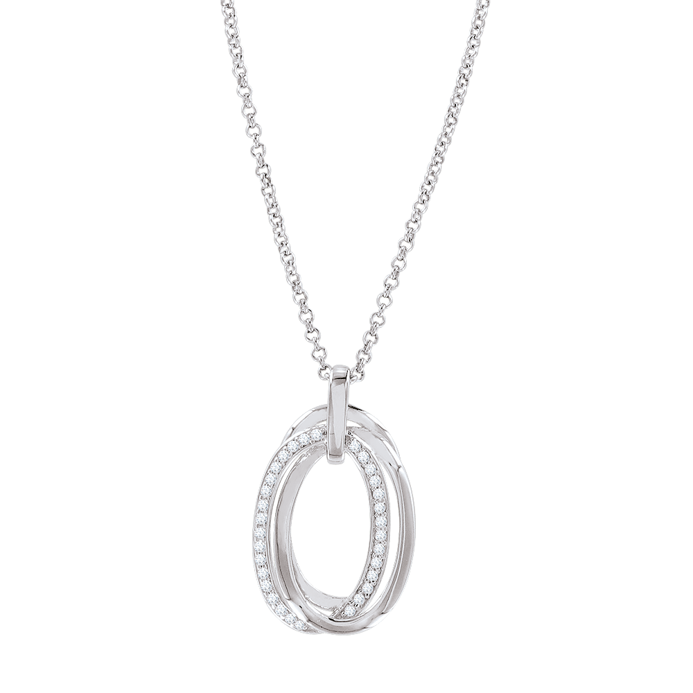 Collier mit Zirkonia Bild 1