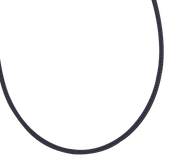 Kautschukschnur mit Silber Bild 1