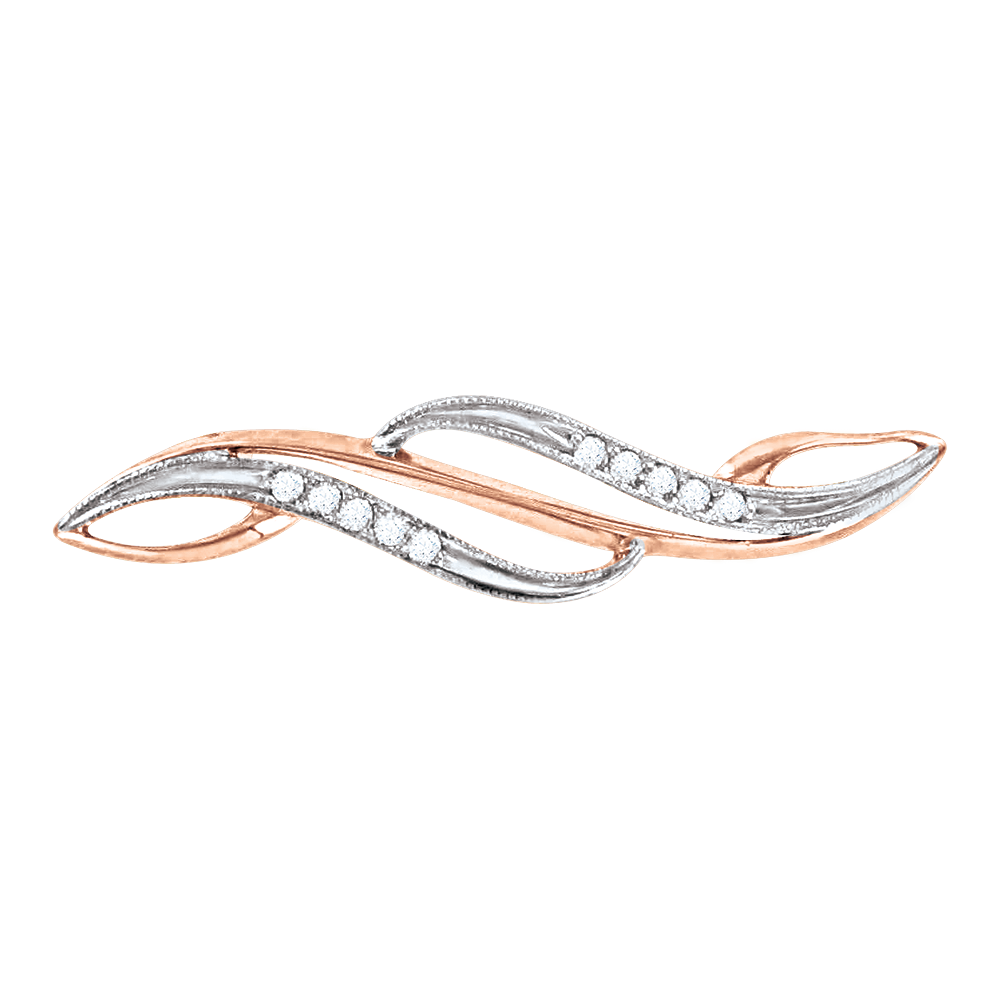 Brosche mit Zirkonia Bild 1