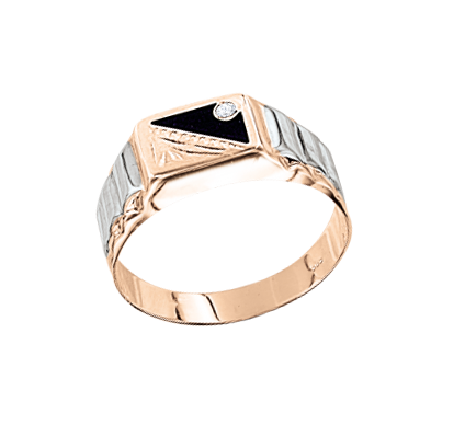 Herrenring mit Zirkonia Bild 1