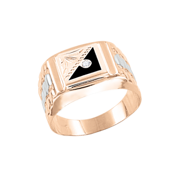 Herrenring mit Zirkonia Bild 1