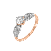 Damenring mit Swarovski Zirkonia Bild 1