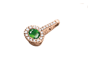 Anhänger mit Smaragd und Brillant Bild 1