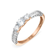 Damenring mit Zirkonia Bild 1