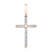 Anhänger – Kreuz mit Brillanten Bild 1