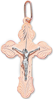 Anhänger – Kreuz mit Gravur Bild 1