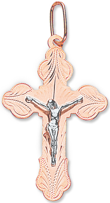 Anhänger – Kreuz mit Gravur Bild 1
