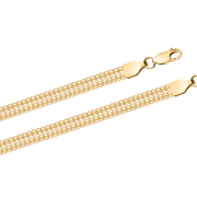 Gelbgold Kette und Armband Bild 1