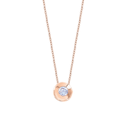 Collier mit Anhänger und Zirkonia Bild 1