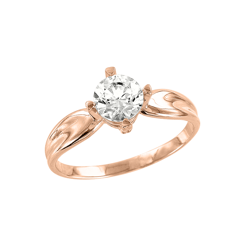 Damenring mit Swarovski Zirkonia Bild 1