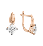 Ohrhänger mit Zirkonia Swarovski Bild 1