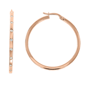 Creolen mit Zirkonia Bild 1