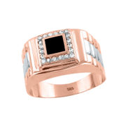 Herrenring mit Zirkonia Bild 1