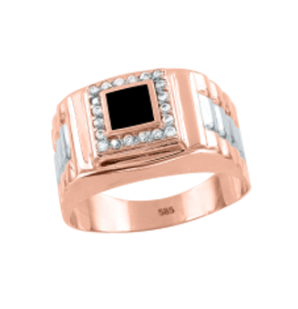 Herrenring mit Zirkonia Bild 1