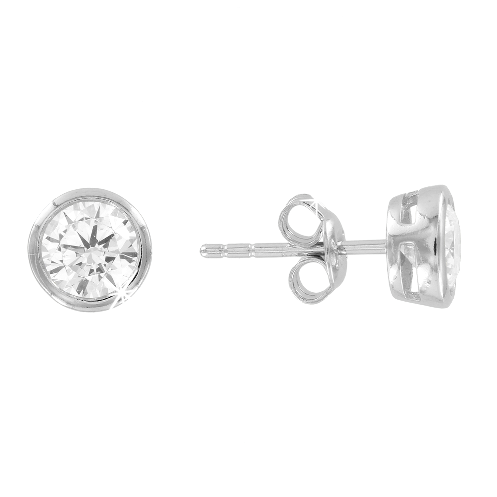 Ohrstecker mit Zirkonia Bild 1