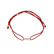 Armband "Unendlichkeit" mit Zirkonia Bild 1