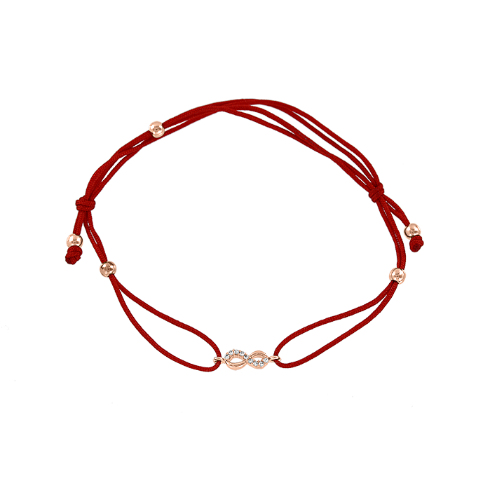 Armband "Unendlichkeit" mit Zirkonia Bild 1