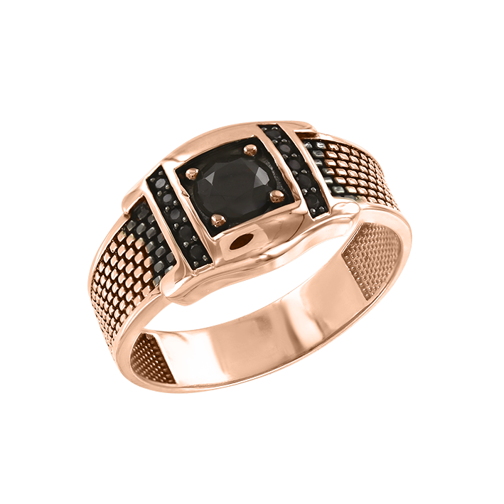 Herrenring mit Zirkonia Bild 1