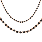 Collier oder als Armband mit Onyx Bild 1