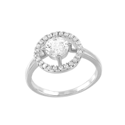 Damenring mit Zirkonia Bild 1