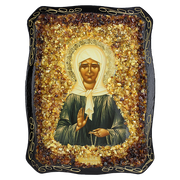 Orthodoxe Ikone der seligen Matrone von Moskau Bild 1