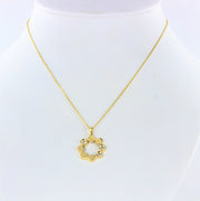 Gelbgold Kette mit Anhänger Bild 1