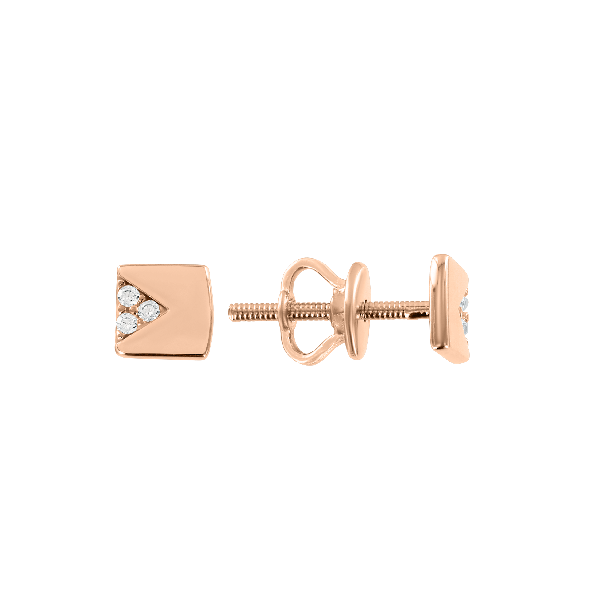 Ohrstecker mit Zirkonia Bild 1